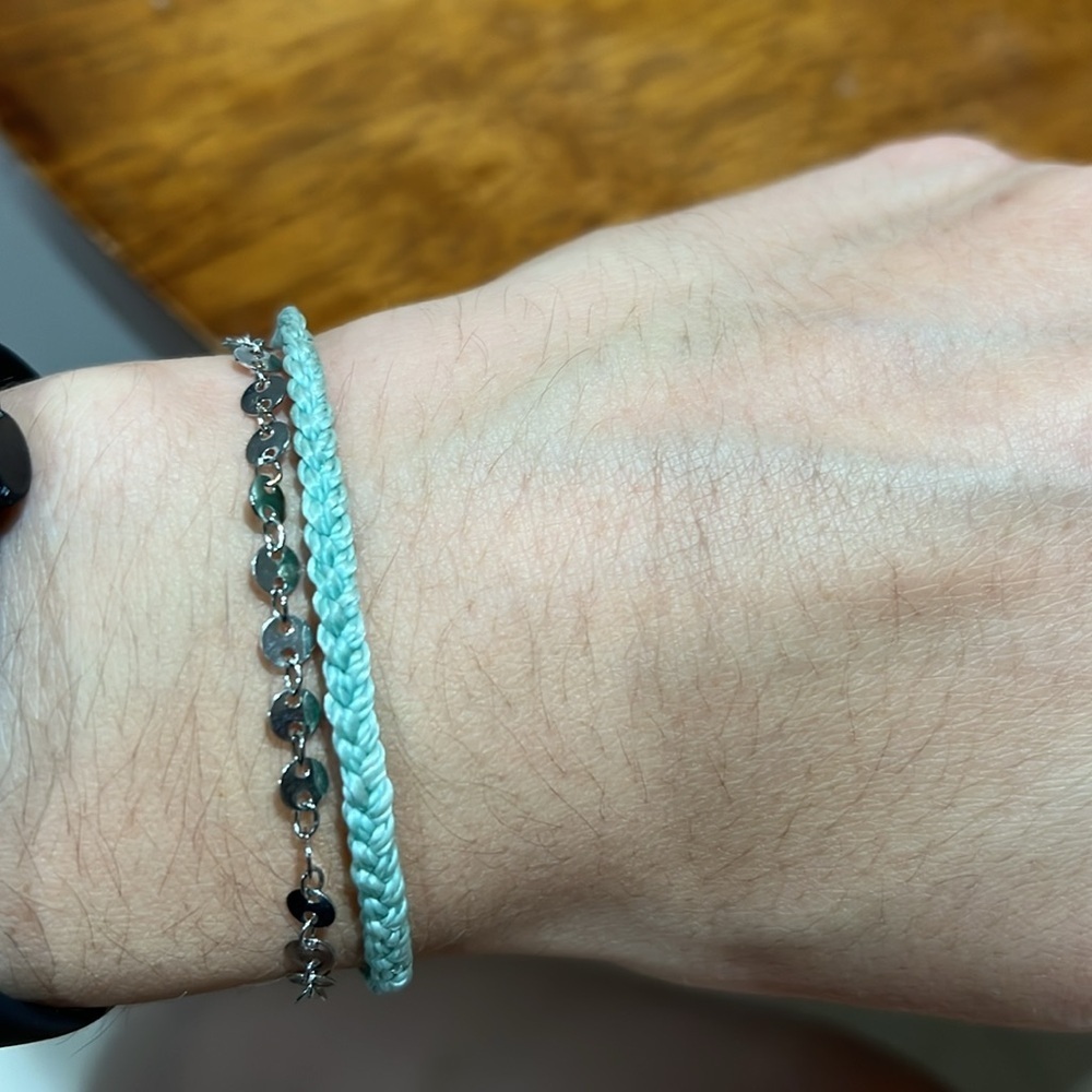 Pura Vida String and Bling Bracelet